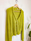 Levi's "Billie Jean Cardigan in Green" (Size L)