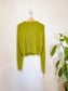 Levi's "Billie Jean Cardigan in Green" (Size L)