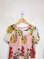 Anthropologie Burnout Velvet Floral Dress SOLD AS IS (Size XS-M)