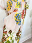 Anthropologie Burnout Velvet Floral Dress SOLD AS IS (Size XS-M)