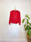 Banana Republic Wrap Blouse in Red (Size M)