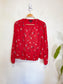 Banana Republic Wrap Blouse in Red (Size M)