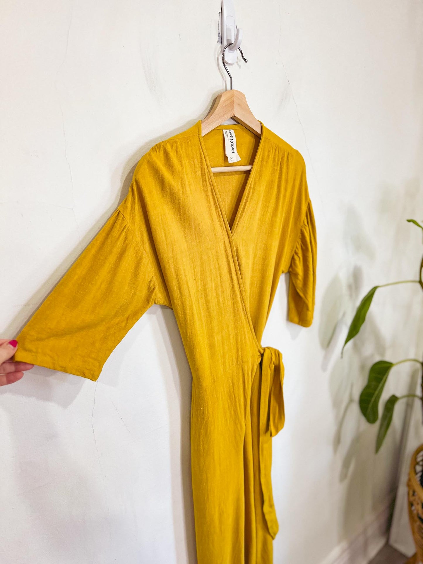 Eve Gravel  "Wild Boy Jumpsuit in Saffron" SOLD AS IS (Size S)