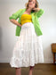 Babaton "Sculpt Knit Cropped Tube Top in Yellow" (Size M)