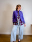 Vintage BASLER Wool Blazer in Purple (Size S/M)