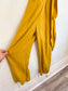 Eve Gravel  "Wild Boy Jumpsuit in Saffron" SOLD AS IS (Size S)