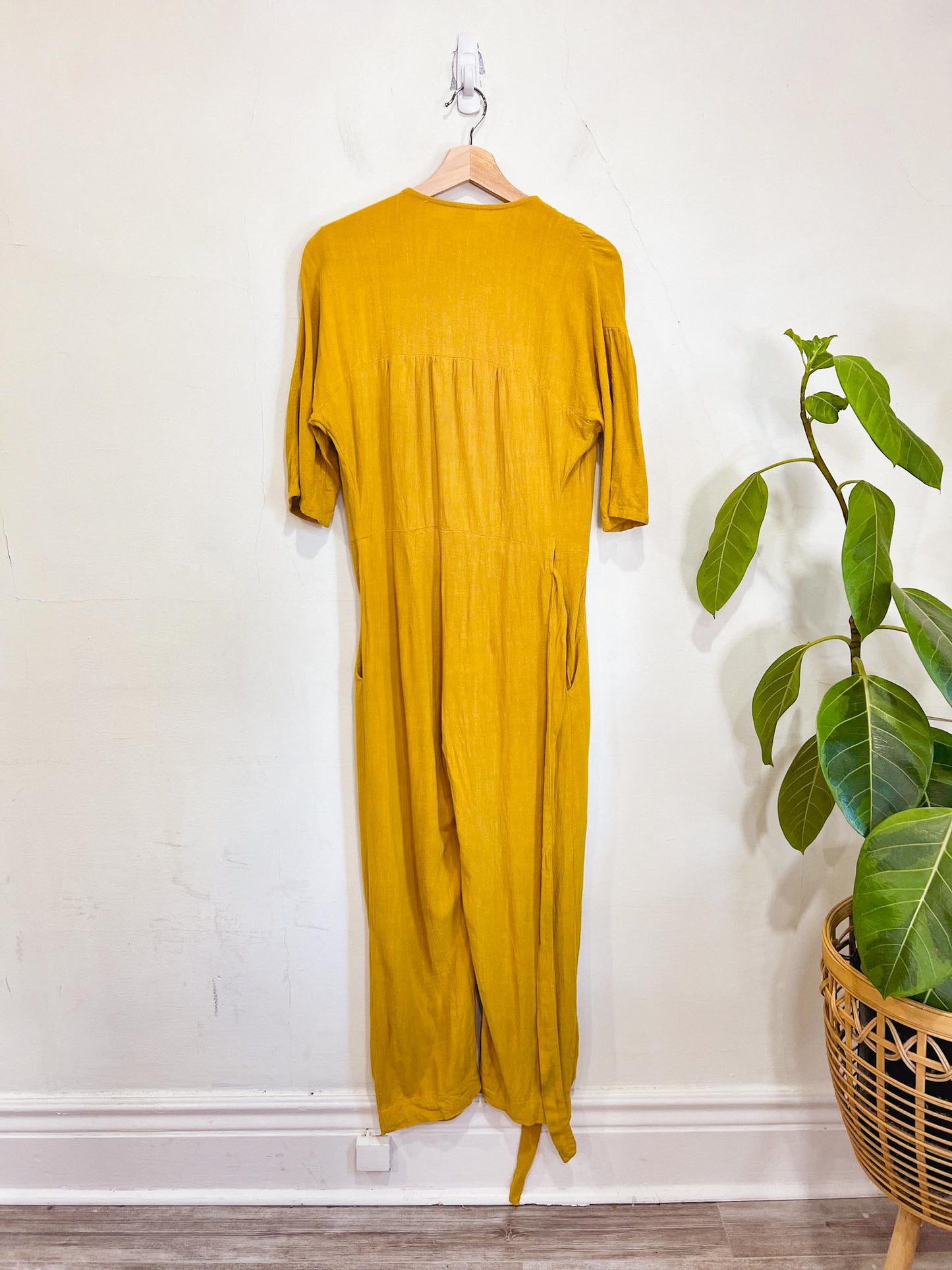 Eve Gravel  "Wild Boy Jumpsuit in Saffron" SOLD AS IS (Size S)