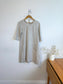 Modaspia Slow Fashion Linen dress in Oatmeal (Size XS/S)