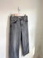 Levi’s "Ribcage Straight Ankle in Black Wash" (Size 29)