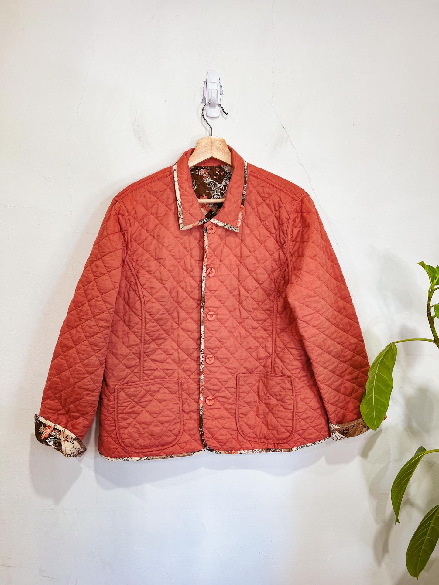 Vintage Reversible Quilted Chore Jacket (Size L)