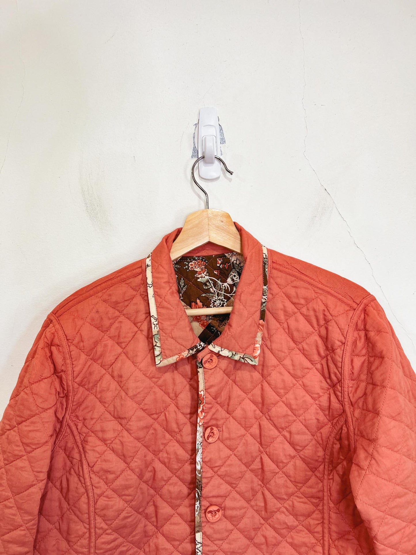 Vintage Reversible Quilted Chore Jacket (Size L)