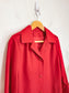 Vintage Trench Coat in Red (Size XL)