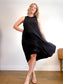 HOI BO Slow Fashion Tank Dress in Black (Size L)