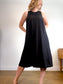HOI BO Slow Fashion Tank Dress in Black (Size L)