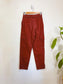 Wilfred Free Modern Cargo Style Pants in Rust (Size 4)