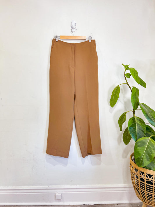 Wilfred "Pleated Tapered Ankle Trouser" in Brown SOLD AS IS (Size 10)