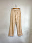 Zara High Rise Jeans in Yellow Beige (Size S)