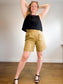 Banana Republic "High Rise Tailored Linen Trouser Short" NWT (Size M)