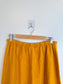 Bryn Walker Wide Leg Pull On Linen Pants in Mustard (Size M/L)