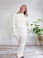 Rag & Bone "Morris Jumpsuit" in Off White (Size L)