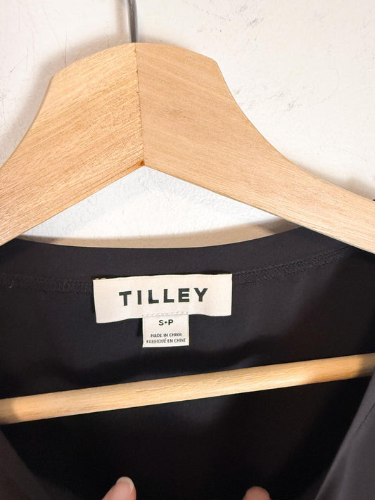 Tilley "Tech Slk Tee in Black" (Size S)
