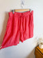Eileen Fisher "Puckered Organic Linen Shorts in Punk Gingham" (Size M)