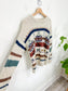 Vintage Chunky Knit Wool Sweater (Size L)