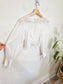 Wilfred "La Boheme Eyelet Cropped Blouse" in White SOLD AS IS(Size XS)