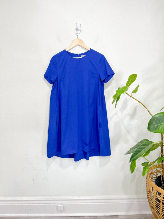 COS Lightweight Parachute Shirt Dress in Blue (Size S/M)