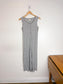 Thread & Supply Ribbed Jumpsuit in Heathered Grey (Size S)
