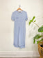 Tiger of Sweden Midi Shirt Dress in Pastel Blue SOLD AS IS (Size M)