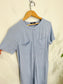 Tiger of Sweden Midi Shirt Dress in Pastel Blue SOLD AS IS (Size M)