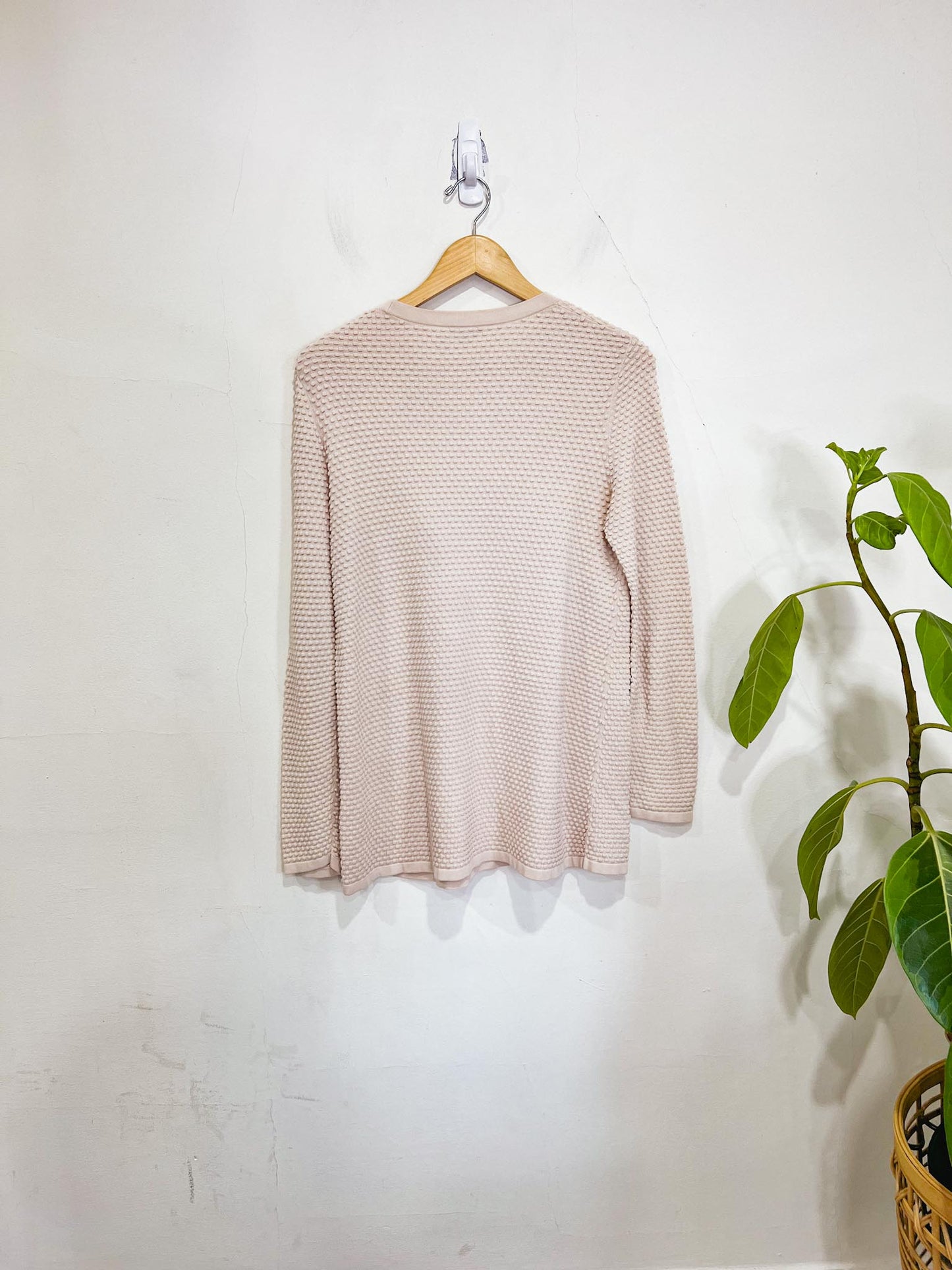 COS Textured Crewneck in Beige (Size M)