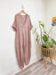 Free People Oversized Knit Jumpsuit in Dusty Rose (Size S-L)