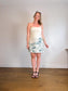 Abercrombie Strapless Mini Linen Romper in (Size L Tall)