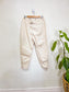 Banana Republic Cargo Ankle Pants in Cream (Size 8)