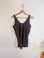 Kit & Ace Scoop Neck Tank Top in Brown (Size S/M)