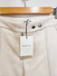 Peachy Den "The Dita Trouser in Ecru" NWT (Size S)