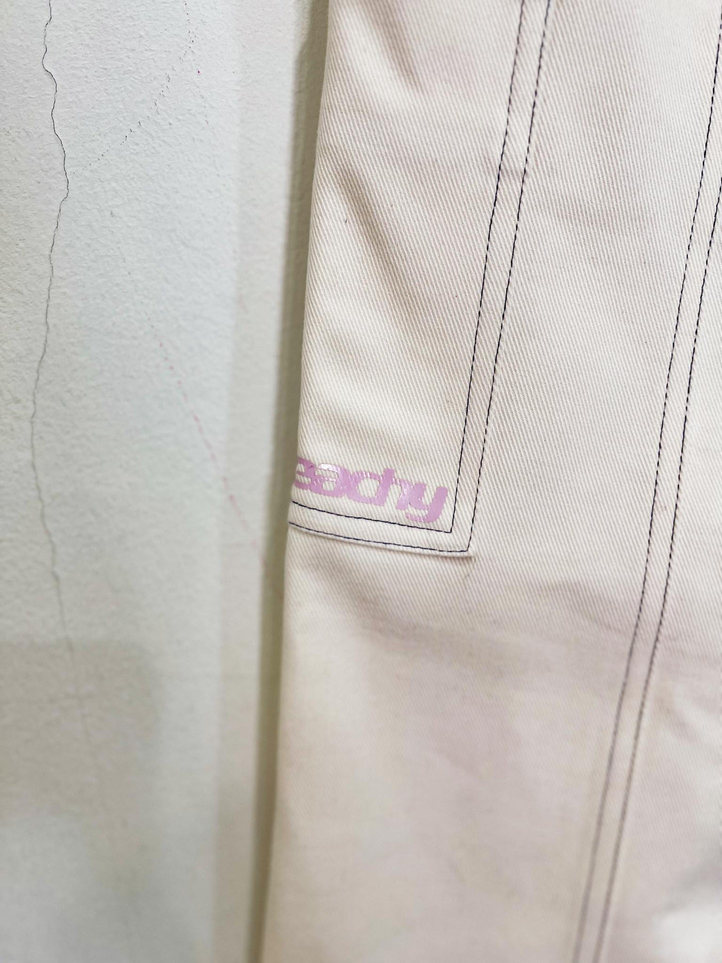 Peachy Den "The Dita Trouser in Ecru" NWT (Size S)