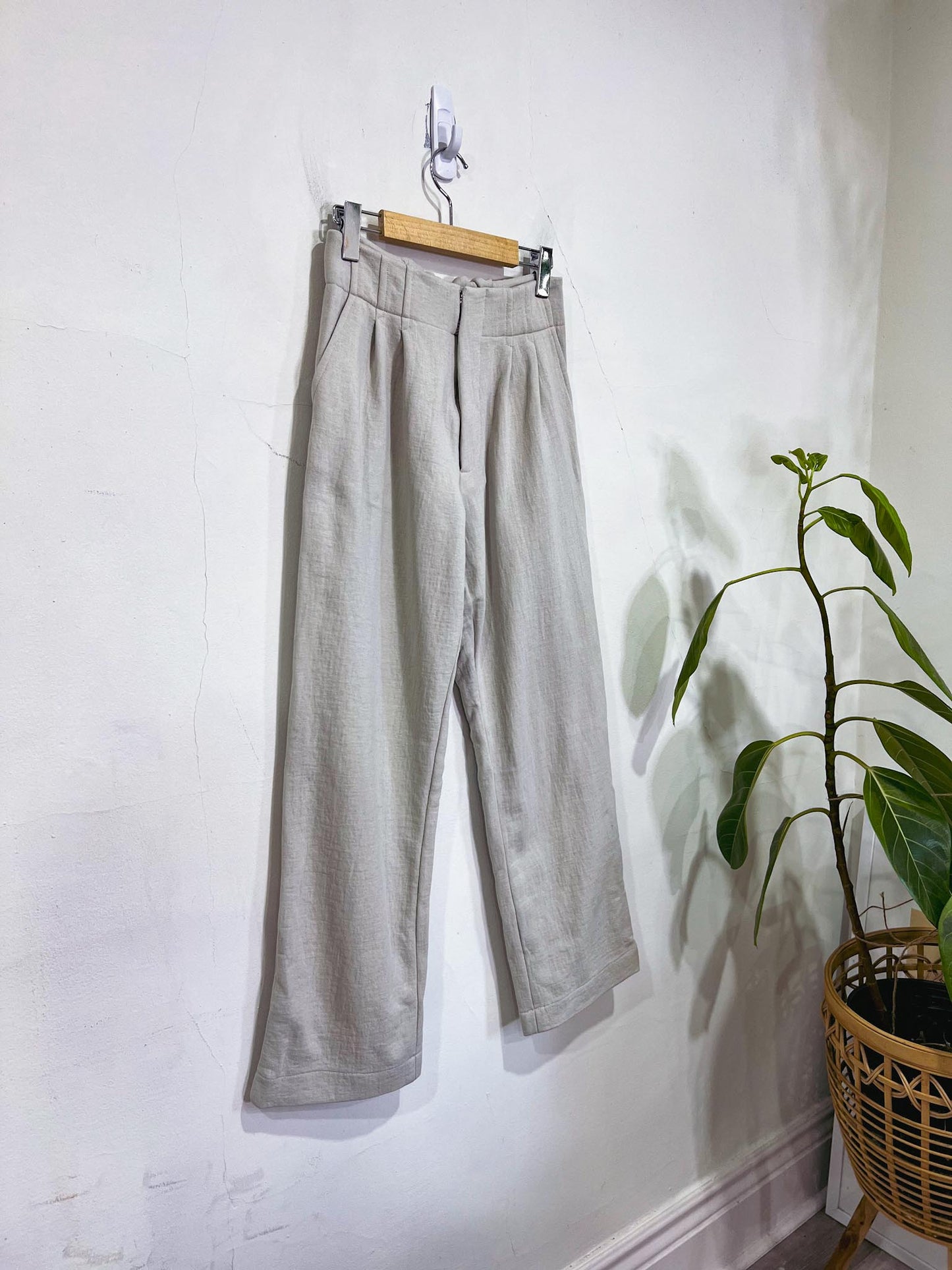 Horses Atelier Toronto Slow Fashion Grey Trousers (Size S)