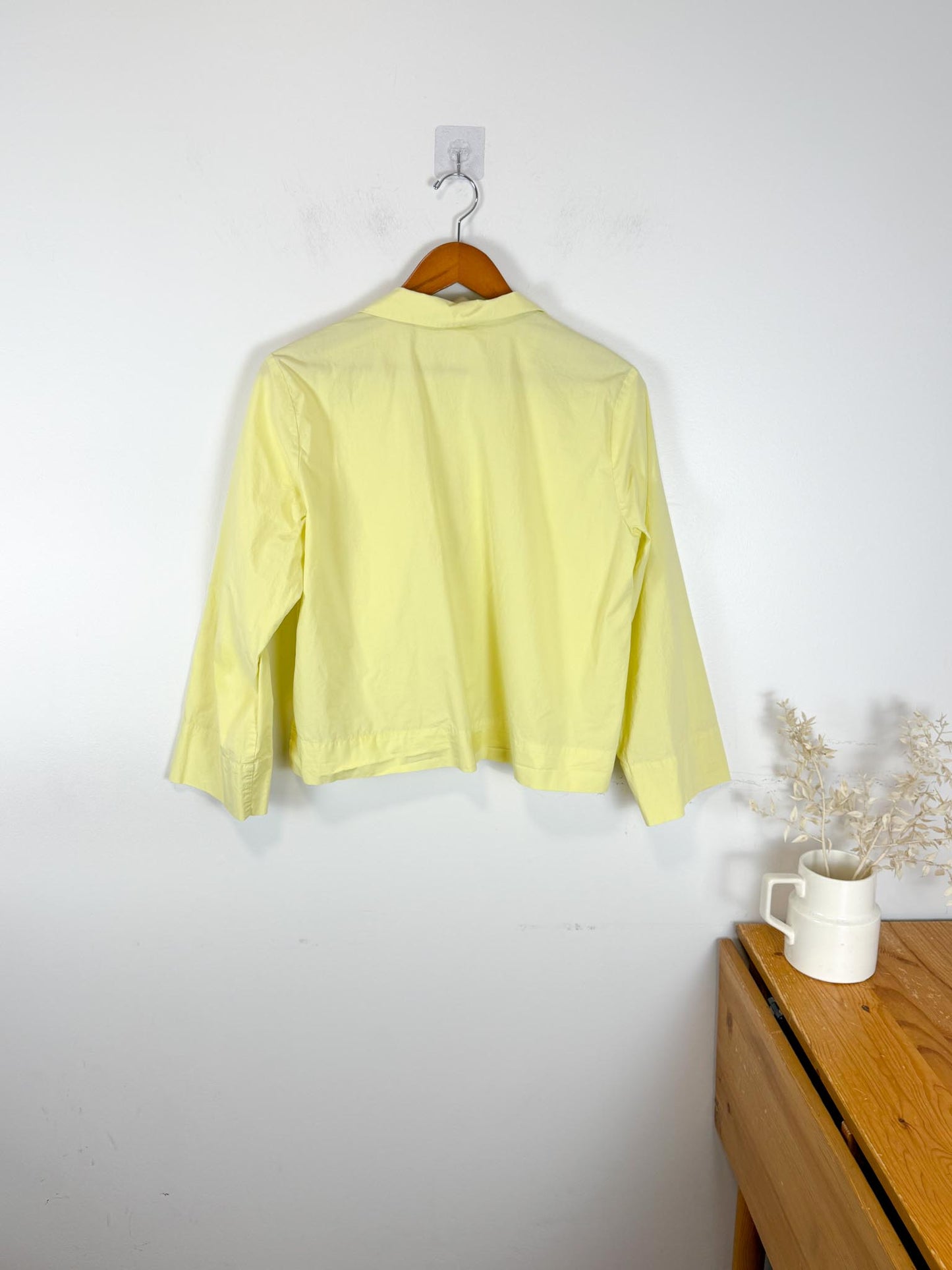 InWear "HelveIW Cropped Shirt in Lime Sorbet" (Size M)