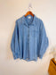 One Wednesday: The Chambray Button Up (Size 2XL)