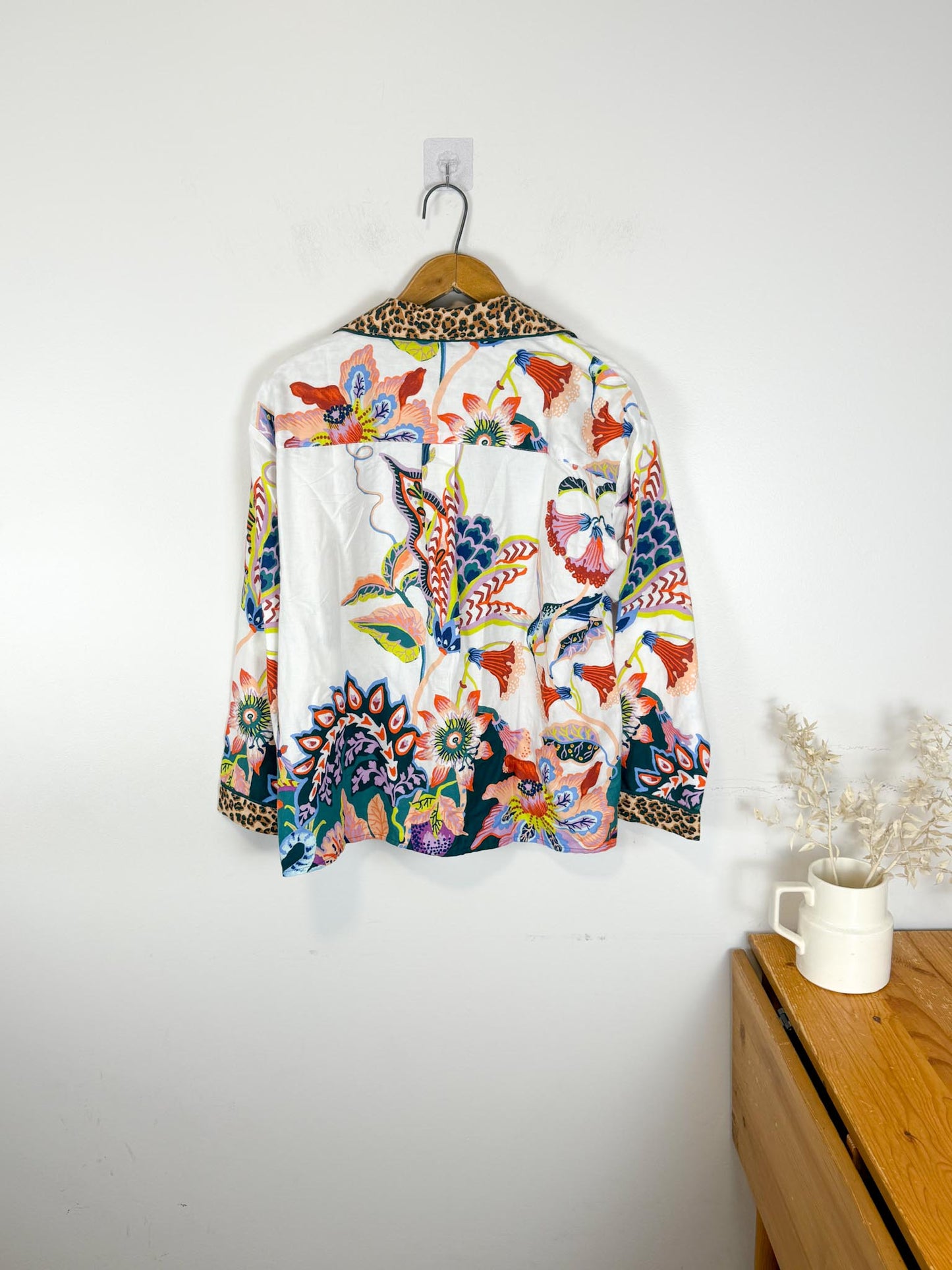 By Anthropologie :"Flannel Button Down Top" NWT (Size S-L)