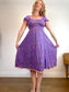 Betsey Johnson "Ditsy Rose Chalis Midi Dress in Veri Peri" NWT (Size M/L)