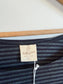 Buttercream Canadian Sustainable Striped Long Sleeve T-Shirt in Black/Grey NWT (Size 1X)