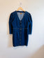 LE JEAN " Puff Sleeve Denim Mini Dress" (Size M/L)