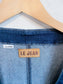 LE JEAN " Puff Sleeve Denim Mini Dress" (Size M/L)