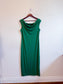 Reformation "Jamen Knit Dress in Kelly Green" (Size L)