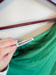 Reformation "Jamen Knit Dress in Kelly Green" (Size L)