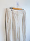 Aritzia Wilfred "The Effortless Pant in Linen Oatmeal" (Size 14)
